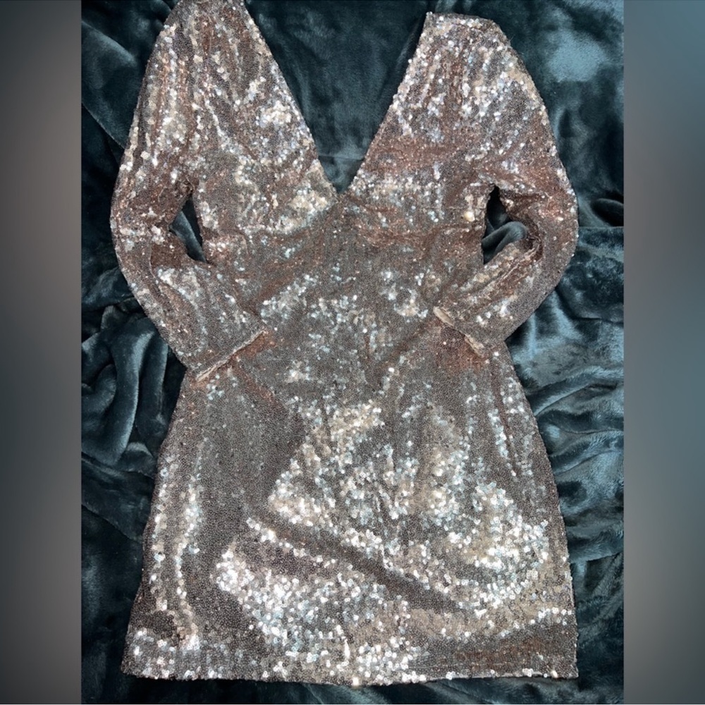 Mini Sequin Dress